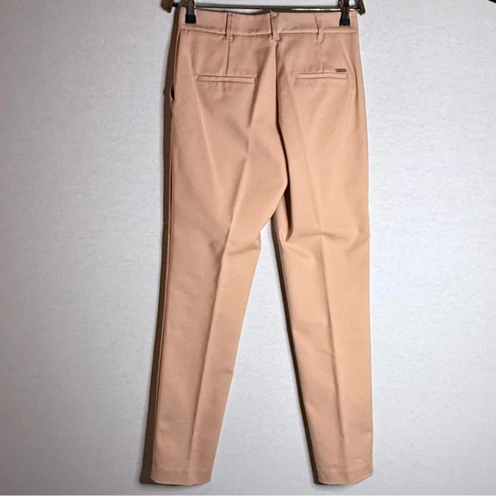 (NEW) MARCIANO Tan Dress Pant Pants with Gold Hardware Detail - Picture 3 of 4